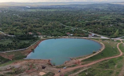 K&uuml;tahya&rsquo;da yağış bereketi g&ouml;lete yansıdı
