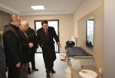 K&uuml;tahya&rsquo;da yapımı devam eden &ouml;ğretmenevine inceleme
