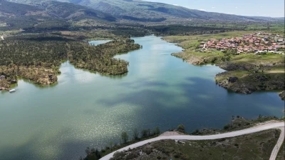 K&uuml;tahya&rsquo;daki Enne Barajı 3 yıl aradan sonra y&uuml;zde 100 doluluk oranına ulaştı
