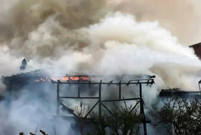 Kütahya Emet’te korkutan yangın
