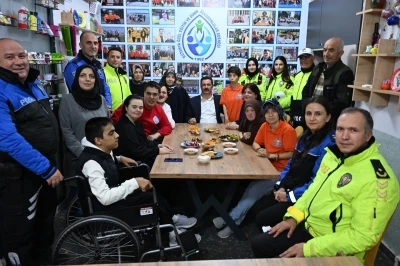 K&uuml;tahya Emniyeti&rsquo;nden anlamlı ziyaret
