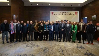K&uuml;tahya Gazeteciler Cemiyeti&rsquo;nde Genel Kurul heyecanı
