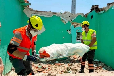 K&uuml;tahya OSB Arama Kurtarma Ekibi, AFAD tatbikatında başarıyla g&ouml;rev aldı

