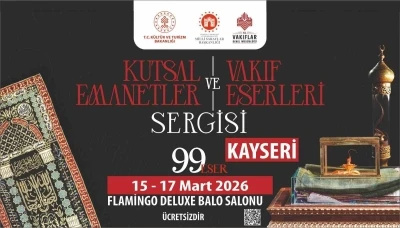 Kutsal emanetler Kadir Gecesi Kayseri&rsquo;de
