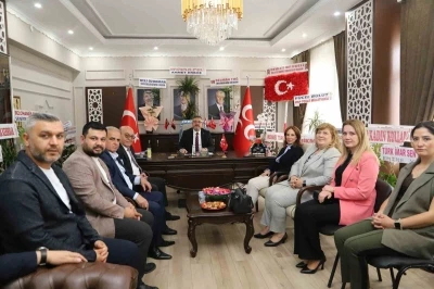 KUTSO Heyeti&rsquo;nden kurum ve kuruluşlara yoğun ziyaret programı

