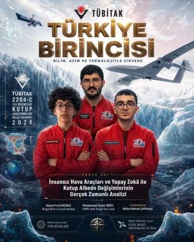 Kutup araştırmaları yarışmasında T&uuml;rkiye birinciliği Bing&ouml;l&rsquo;&uuml;n oldu
