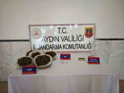 Kuyucak’ta uyuşturucu madde ele geçirildi
