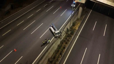 Kuzey Marmara Otoyolu’nda kaza: 1 yaralı
