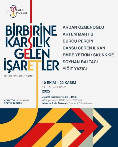 Lale Müzesi ‘Birbirine Karşılık Gelen İşaretler’ sergisi ile yeniden kapılarını açıyor
