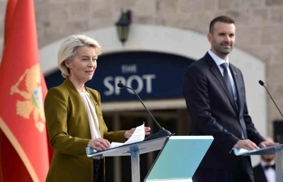 Leyen, Karadağ’ın 2028’de AB’nin 28. üyesi olabileceğini söyledi
