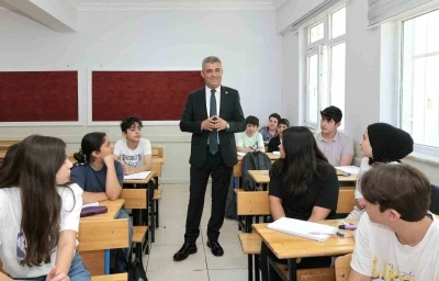 LGS tercih s&uuml;reci ve yaz d&ouml;nemi destek eğitimlerine yerinde inceleme
