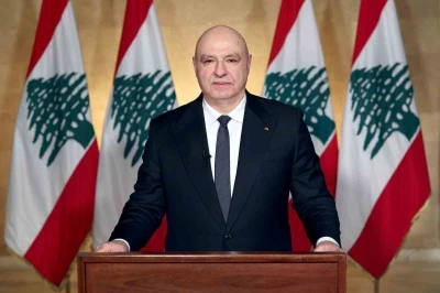L&uuml;bnan Cumhurbaşkanı Aoun: "(İsrail m&uuml;zakereleri) &Uuml;lke toprağından tek bir zerre dahi feda edilmeyecek"
