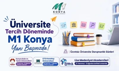 M1 Konya AVM&rsquo;den &uuml;niversite adaylarına &uuml;cretsiz tercih danışmanlığı desteği
