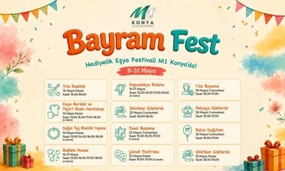 M1 Konya&rsquo;da "Bayram Fest" başladı

