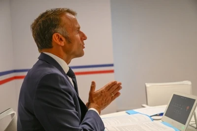 Macron: &quot;Rusya karşısında zayıflık gösterilmesi, gelecekteki bir çatışmaya zemin hazırlar&quot;
