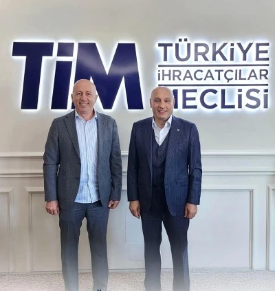 Madırlı&rsquo;dan TİM Başkanı G&uuml;ltepe&rsquo;ye nezaket ziyareti
