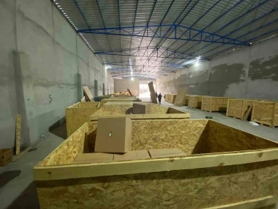 Makaronları sandık i&ccedil;ine gizleyip montajladılar

