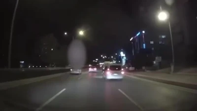 Makas atarak hem kendi hem de vatandaşların canını hiçe sayan maganda yakalandı
