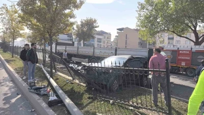 Makas atarken ortalığı birbirine kattı
