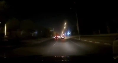 Makas atmaya çalıştı, motosiklete çarptı
