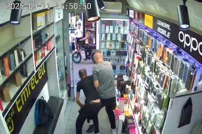 Maket bıçağıyla telefoncuya giren şahıs etkisiz hale getirildi
