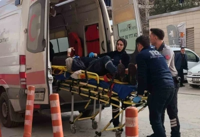 Makineye sıkışan iş&ccedil;i ağır yaralandı
