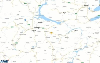 Malatya&rsquo;da 5.6 b&uuml;y&uuml;kl&uuml;ğ&uuml;nde deprem

