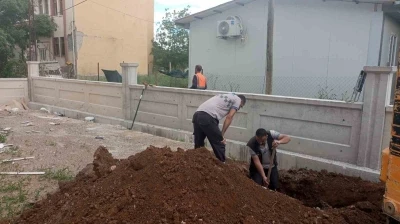 Malatya&rsquo;da altyapı &ccedil;alışmasında doğalgaz borusu patladı
