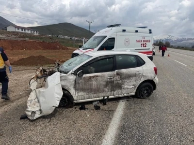 Malatya&rsquo;da iki ayrı kaza: 3 yaralı
