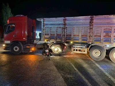 Malatya’da kamyon ile motosiklet çarpıştı: 1 yaralı
