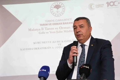 Malatya&rsquo;da kayısıda pestisit ve okratoksin uyarısı
