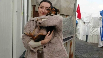 Malatya&rsquo;da konteyner kentin Boncuk&rsquo;u milyonların sevgilisi oldu
