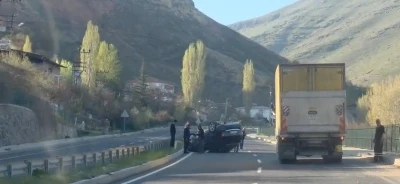 Malatya&rsquo;da kontrolden &ccedil;ıkan otomobil takla attı
