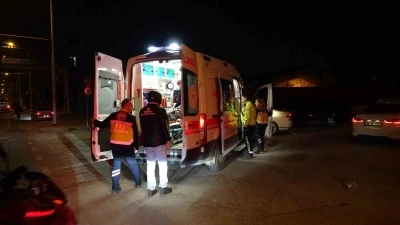 Malatya&rsquo;da motokurye kazada yaralandı
