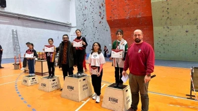 Malatya&rsquo;da okul sporları tırmanış yarışmaları tamamlandı
