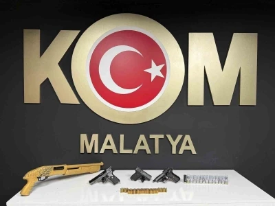 Malatya&rsquo;da ruhsatsız silah operasyonu: 1 g&ouml;zaltı
