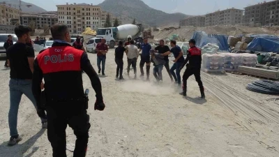 Malatya’da şantiyede silahlı-bıçaklı kavga: 2’si ağır 7 yaralı
