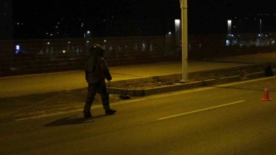 Malatya’da şüpheli çanta fünye ile patlatıldı
