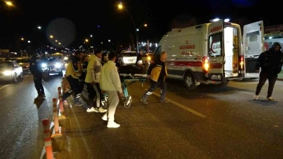 Malatya&rsquo;da trafikte tartışma kanlı bitti : 2 yaralı 3 g&ouml;zaltı
