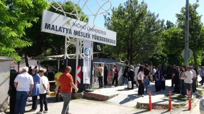 Malatya&rsquo;da YKS heyecanı s&uuml;r&uuml;yor
