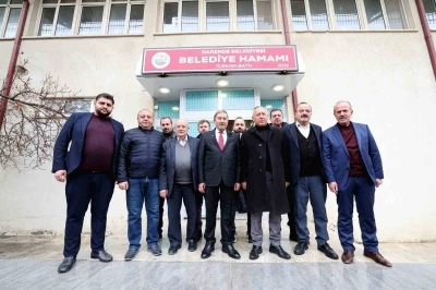 Malatya Darende&rsquo;de yenilenen hamam hizmete a&ccedil;ıldı
