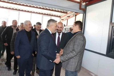 Malatya TSO&rsquo;dan Şevket Keskin&rsquo;e tebrik ziyareti
