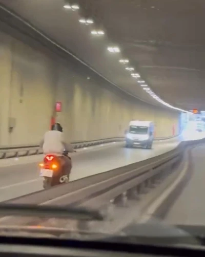 Maltepe’de ölümle burun buruna yolculuk kamerada
