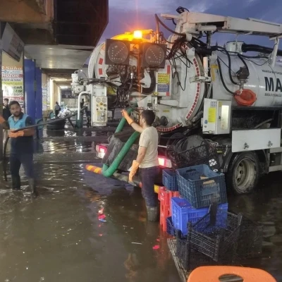 Manisa B&uuml;y&uuml;kşehir Belediyesi&rsquo;nden Salihli&rsquo;deki sel mağdurlarına destek
