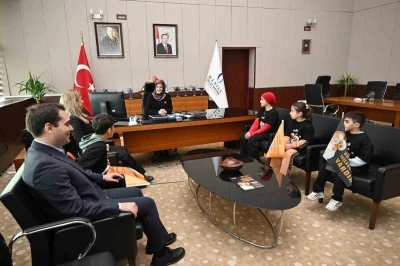 Manisa CBÜ’de lösemili çocuklara dikkat çekildi
