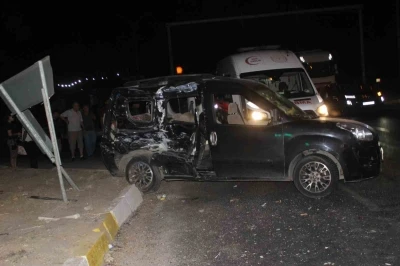 Manisa’da feci kaza: 1 ölü, 2’si ağır 8 yaralı
