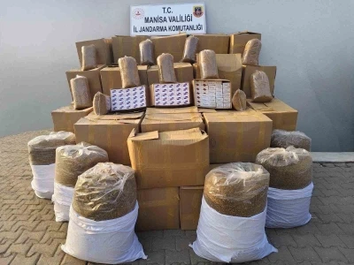 Manisa’da kaçak tütün operasyonunda 3 gözaltı
