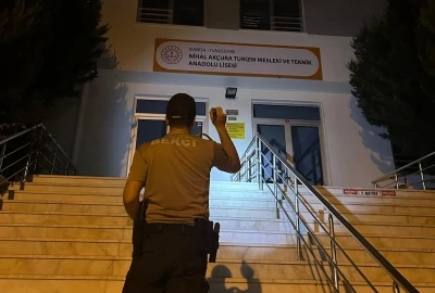 Manisa’da okul çevreleri gece boyunca denetlendi
