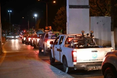 Manisa&rsquo;da sivrisineğe karşı 7/24 seferberlik
