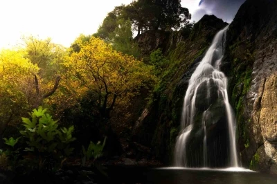 Manisa’da sonbahar manzaraları Karadeniz yaylalarını aratmadı
